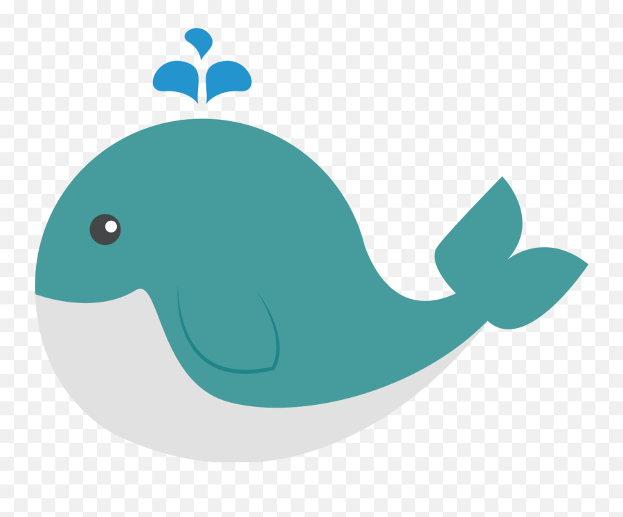 Cute Whale Clipart Png - Cute Whale Png,Whale Clipart Png