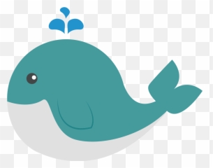Cute Whale Clipart Png - Cute Whale Png,Whale Clipart Png