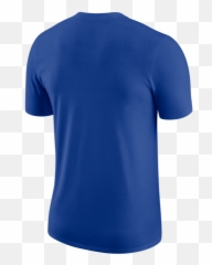 Nike Dry - Active Shirt Png,Blue Nike Logo