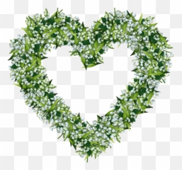 Thrush Lilly Of The Valley Png - Lily Of The Valley Heart,Lilly Png