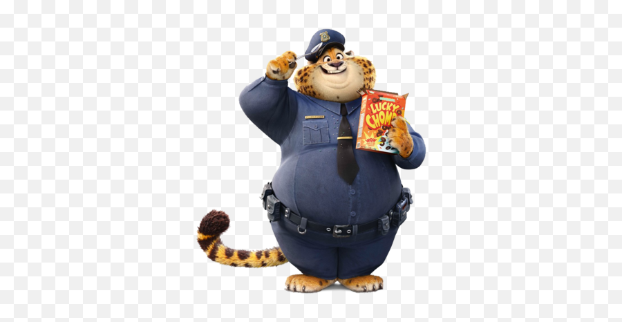 Clawhauser - Cheetah From Zootopia Png,Zootopia Png