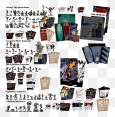 Hellboy Agent Pledge No Box - The Board Game Edition W Kickstarter Exclusives png