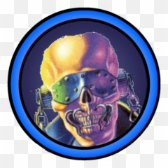 Lego Vic Megadeth - Majorelle Blue png