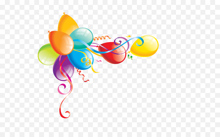 Feliz Cumpleaños Texto Png - Clip Art Balloons,Feliz Cumpleaños Png