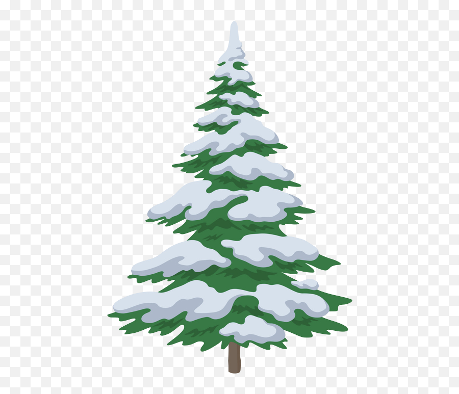 Christmas Tree Drawing With Snow Png - Muñeco De Nieve De Navidad,Snowy Tree Png