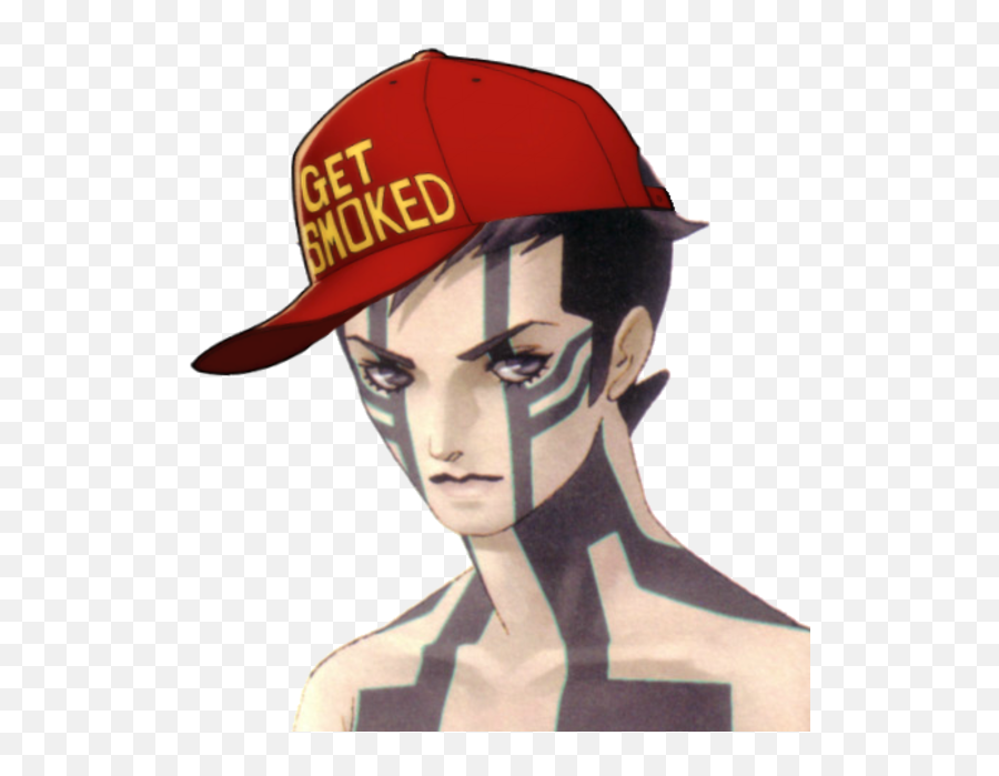 Get Smoked Hat Persona 5 Png Image With - Demi Fiend Hat,Get Smoked Hat Png