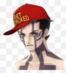 Get Smoked Hat Persona 5 Png Image With - Demi Fiend Hat,Get Smoked Hat Png