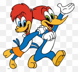 Woody Woodpecker Characters - Woody Woodpecker And Winnie Woodpecker Png,Woody Woodpecker Png