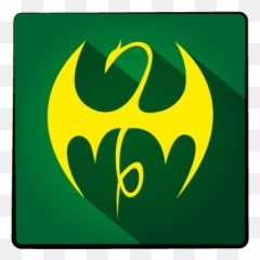 Hero Ironfist Super Icon - Png Iron Fist Logo,Iron Fist Png