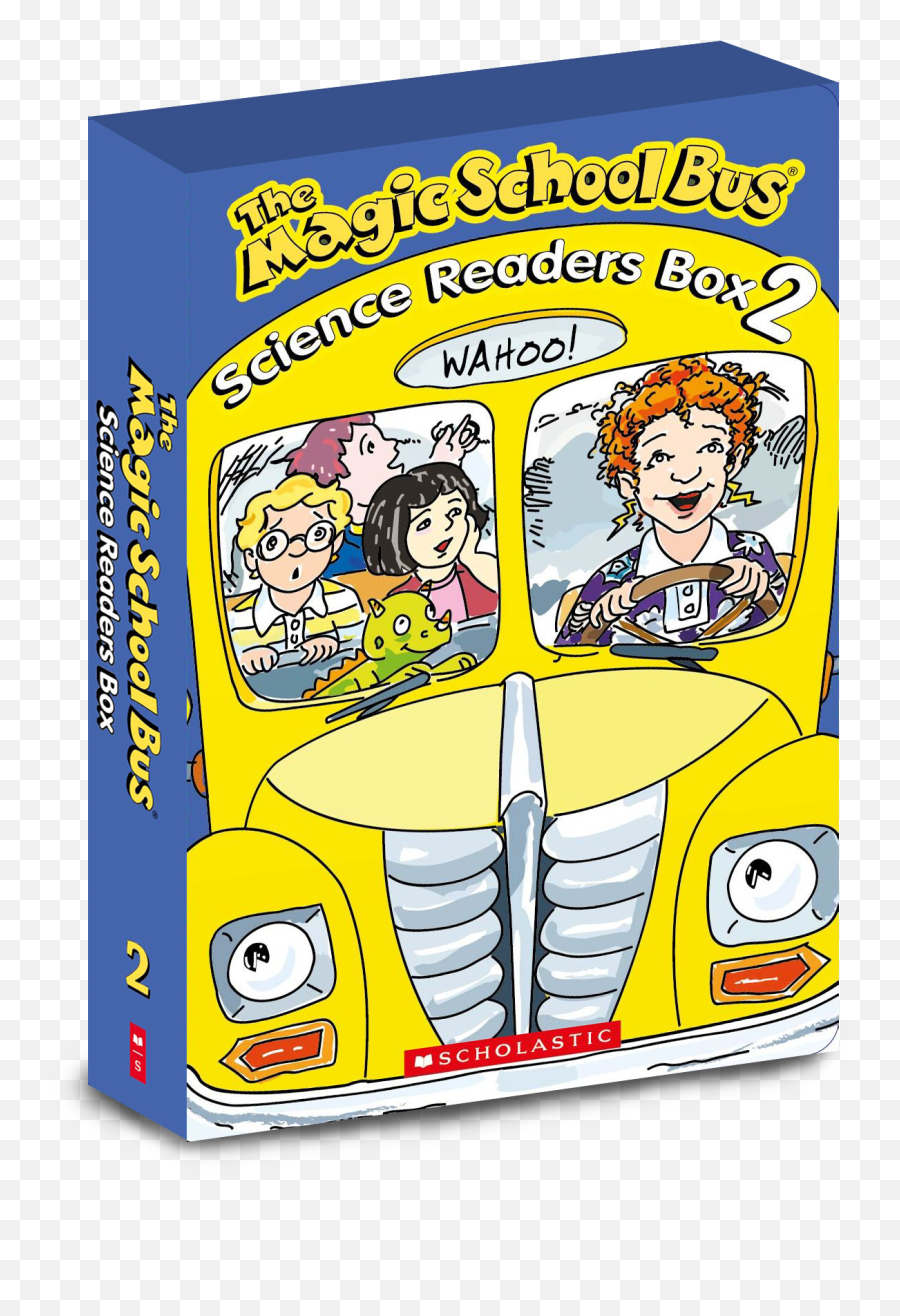 Magic School Bus Science Readers Box 2 - Magic School Bus Science Readers Box 1 Png,Magic School Bus Png