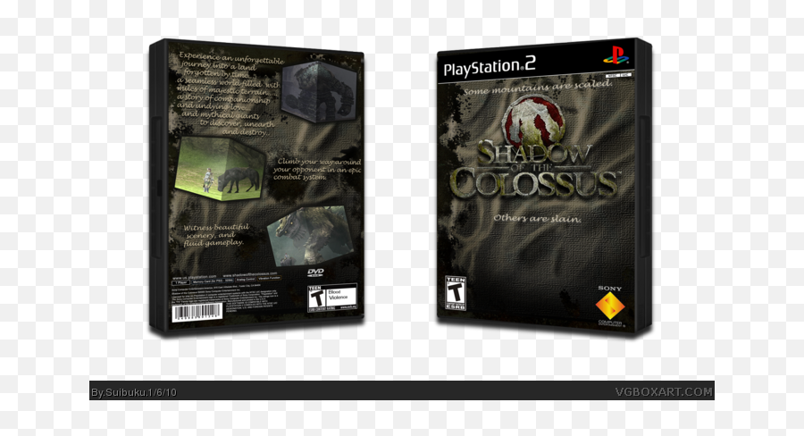 Shadow Of The Colossus Box Art Cover - Pc Game Png,Shadow Of The Colossus Png