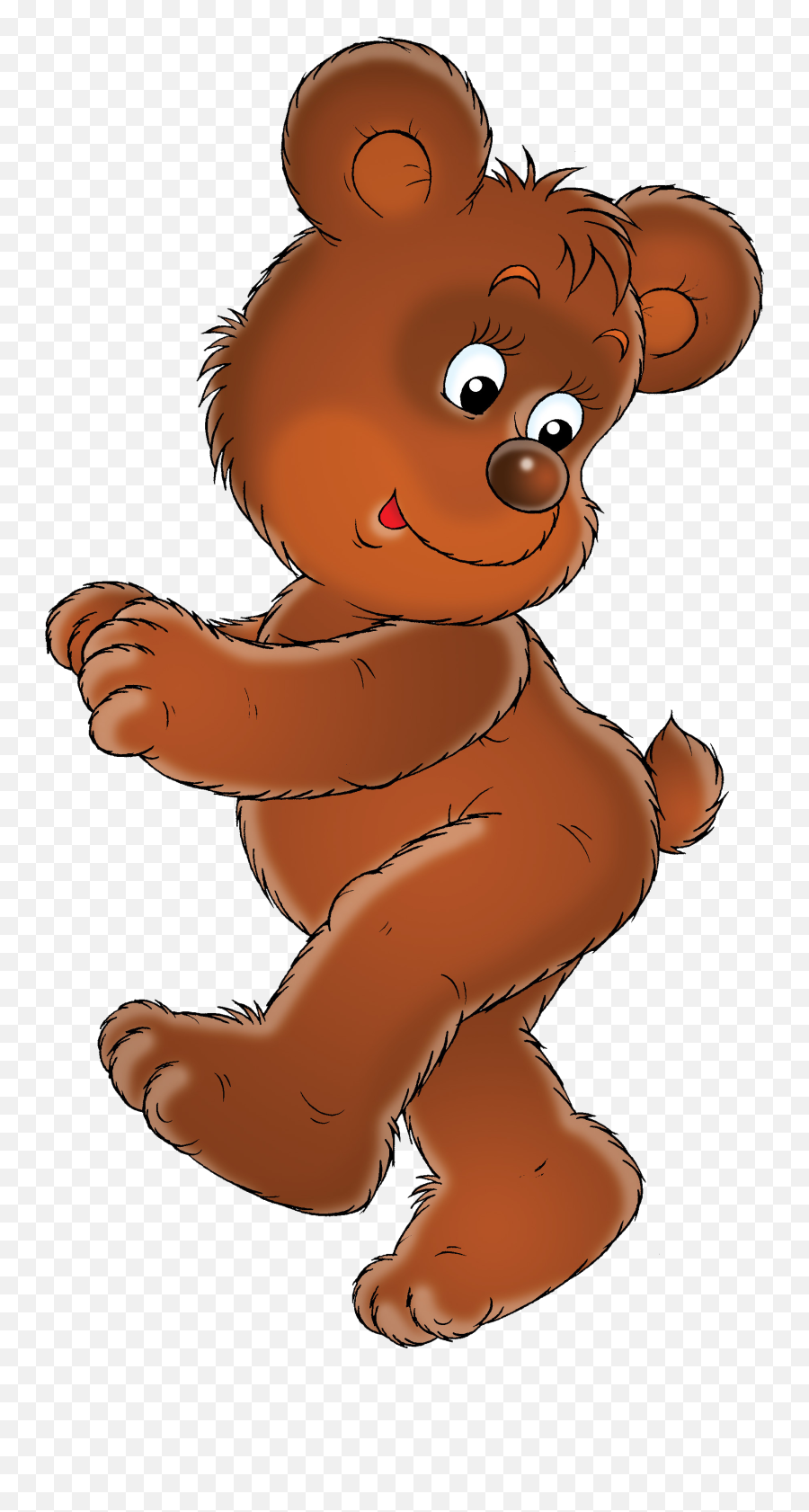 Teddy Bear Turn Around Clip Art - Cartoon Teddy Bears Png Teddy Bear Turning Around,Teddy Bears Png