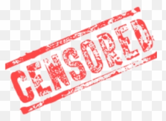 Download Censored Stamp Png Transparent Images - Calligraphy
