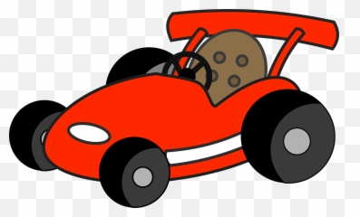 Mario Kart Car Clipart - Cartoon Go Kart Clip Art Png,Mario Kart Png