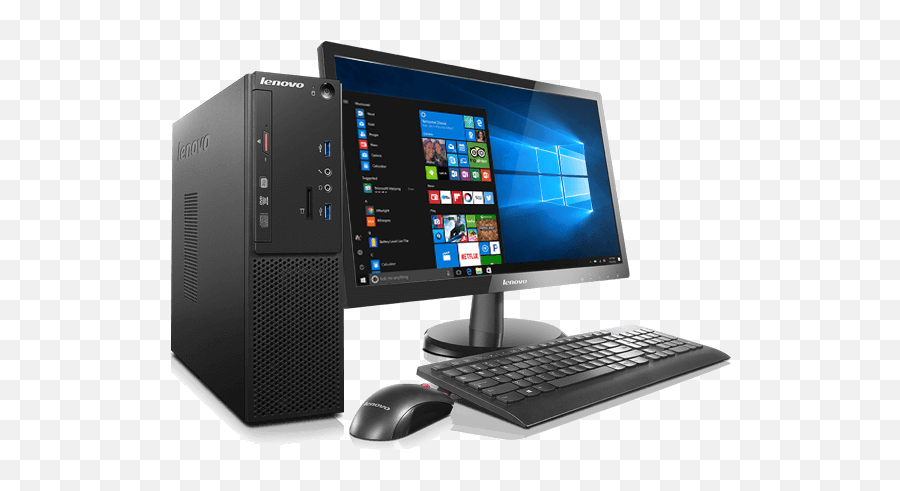 Png Images Transparent Background - Lenovo Ideacentre 310s Desktop,Computer Transparent Background