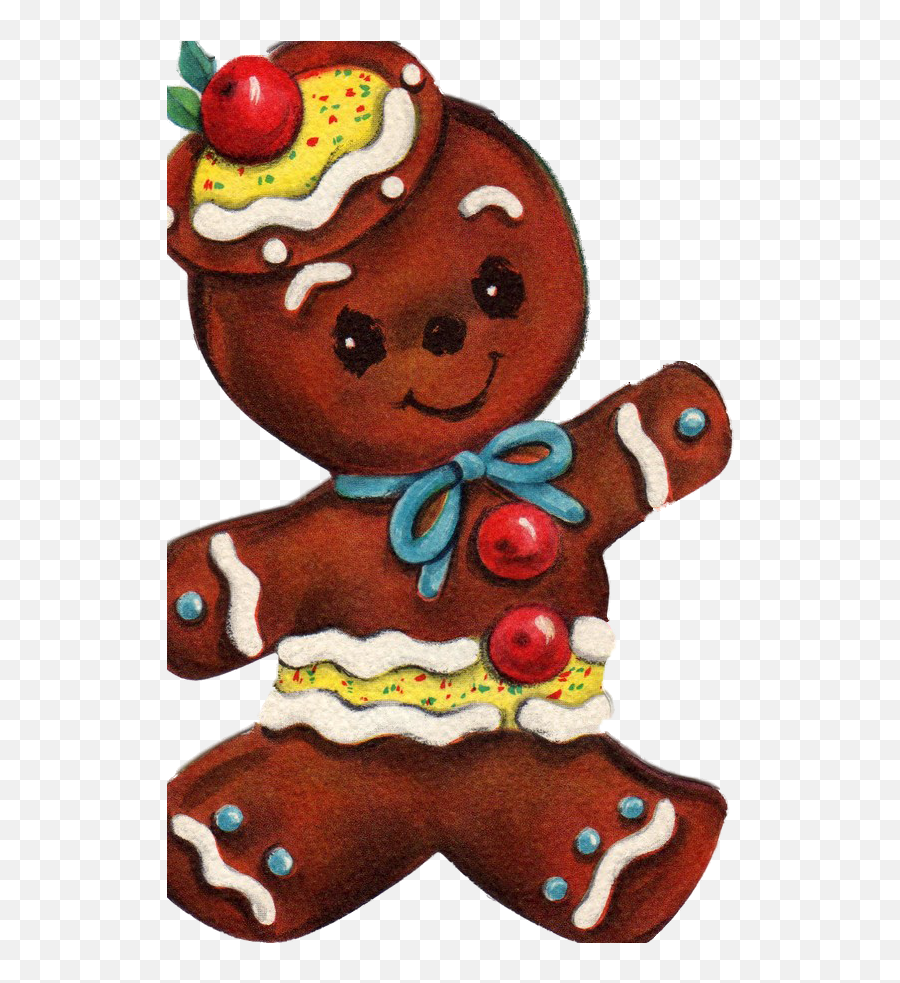 Gingerbreadman4png 570902 Pixels Christmas Graphics - Vintage Gingerbread Man Valentine,Gingerbread Man Png