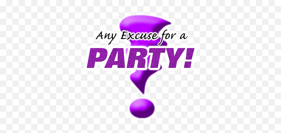 Party Services Any Excuse For A Fairfield Nj - Graphic Design Png,Party Png