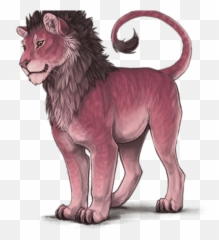 Pink Lions Lioden - Shaggy Lioness Icon png