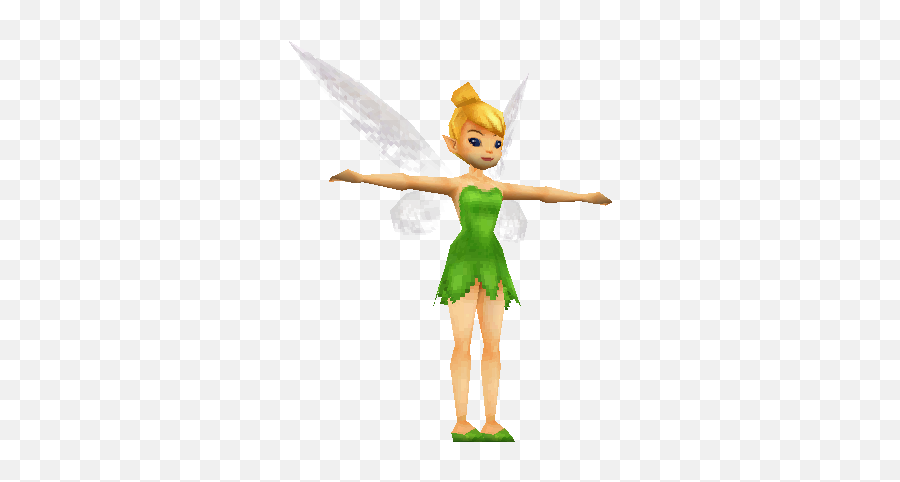 Ds Dsi - Tinker Bell Tinker Bell Low Poly The Models Cartoon Png,Tinker Bell Png