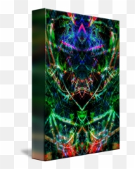 Abstract Light Streaks - Fractal Art png