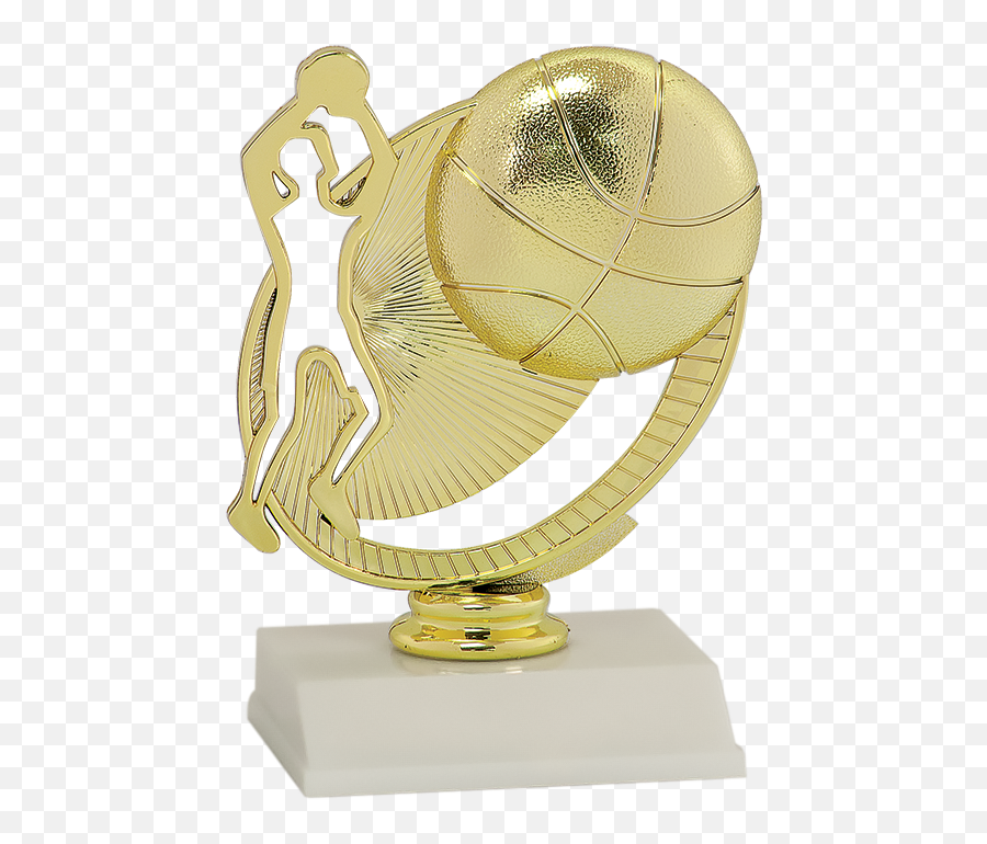 Silhouette Basketball Trophy - Trophy Png,Basketball Silhouette Png