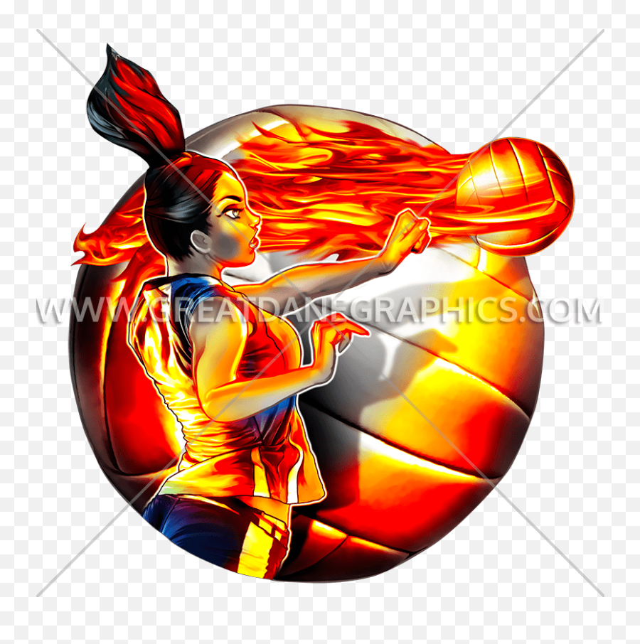 Download Fire Spike Production Ready Hd Png - Uokplrs Volleyball Fire Spike,Ball Of Fire Png
