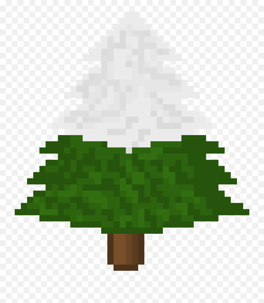 Snow Tree Pixel Art Maker Png