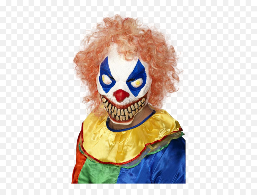 Clown Psd Official Psds - Gonosz Bohóc Jelmez Png,Clown Wig Transparent