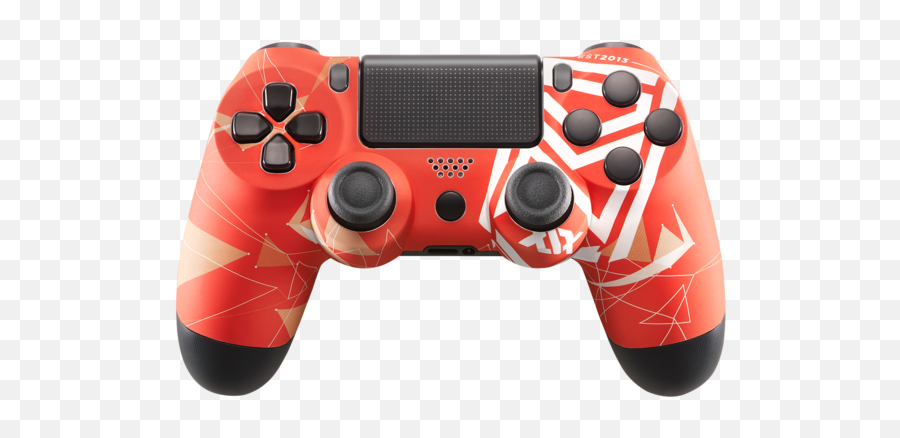 Red Crest Logo Ps4 Custom Controller - Sidemen Ps4 Controller Png,Playstation 4 Png
