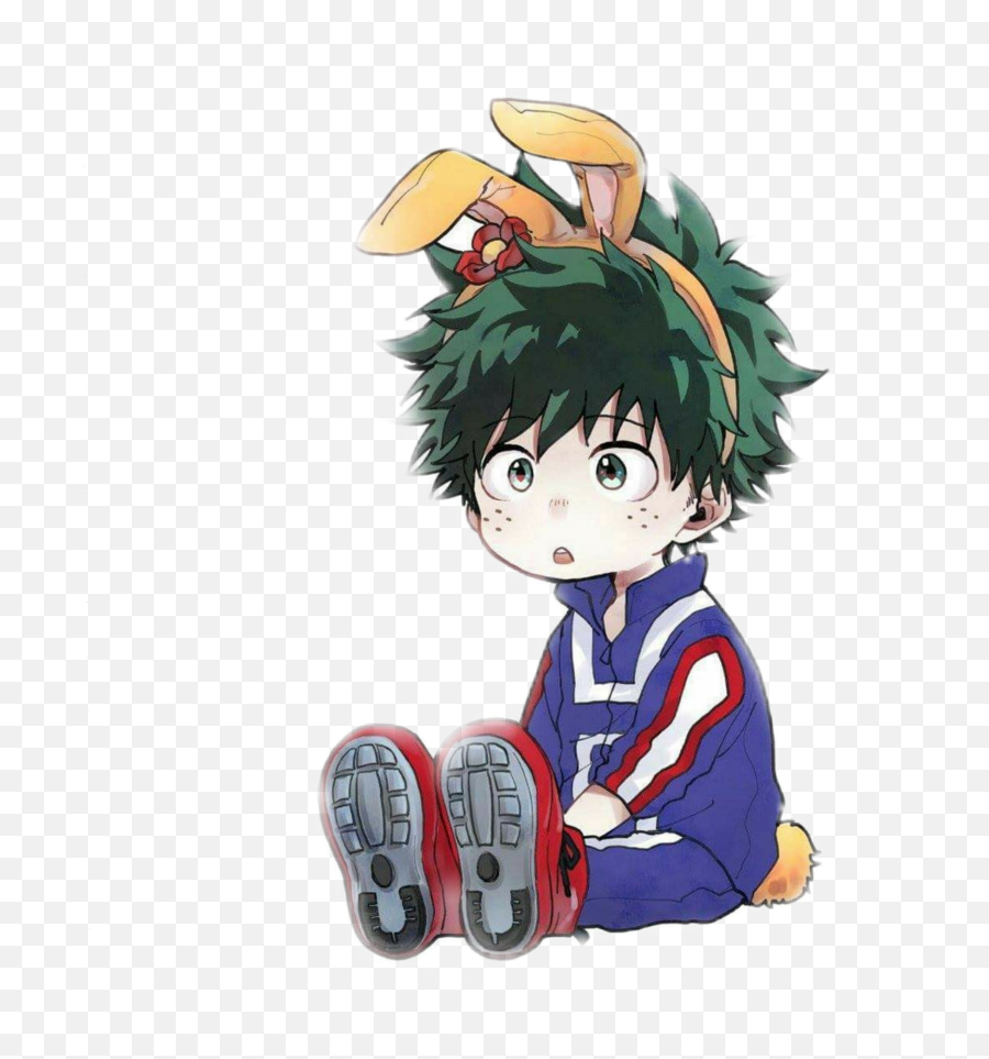 Bokunoheroacademia Midoriya Deku Babydeku Kawaii Animes - Izuku Midoriya Chibi Png,Deku Png