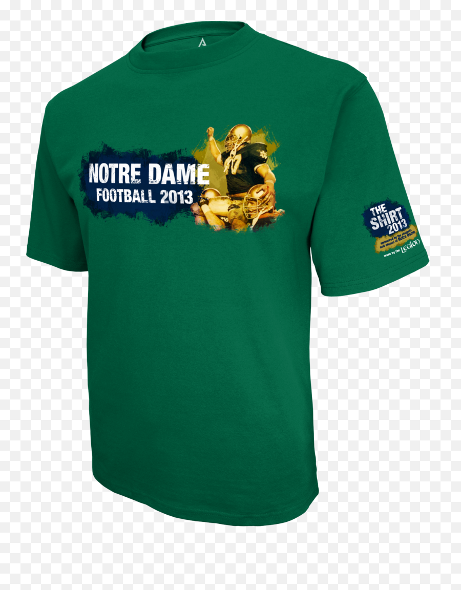 2013 The Shirt University Of Notre Dame - Unisex Png,Notre Dame Football Logo