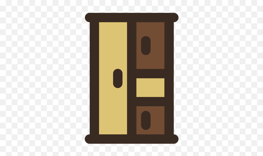 Cabinet Icon Of Colored Outline Style - Available In Svg Vertical Png,Cabinet Png