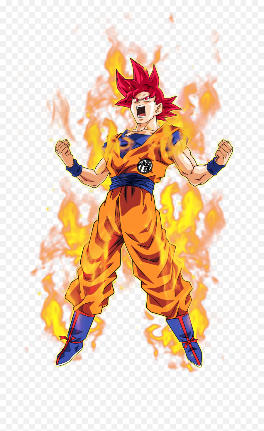Goku Super Saiyan God Pics - Goku Super Saiyajin Dios Son Goku Ssj God Png,Dios Png