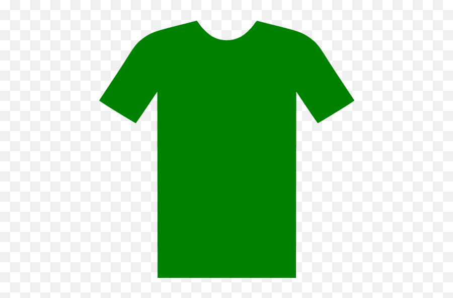 Green T Shirt Icon - Free Green Clothes Icons Green Shirt Icon Png,Shirt Icon Png