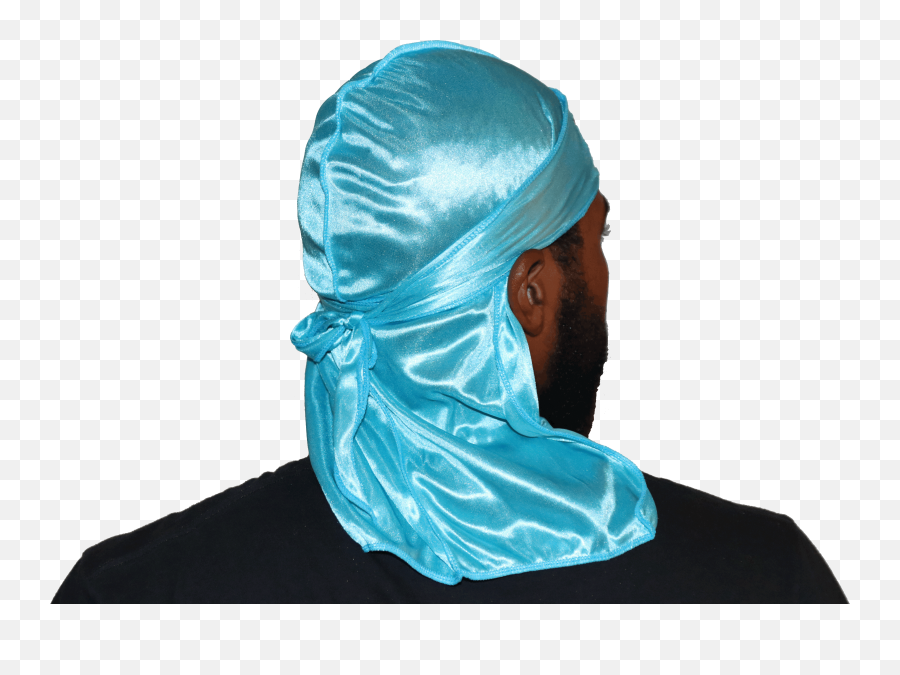 3wp Aqua Blue Silky Du - Rag Scarf Png,Durag Png