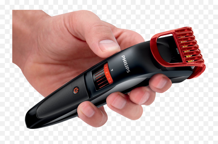 Beard Trimmer In Hand Png Image Trimming Mens - Philips Trimmer Battery Replacement,Png Beard