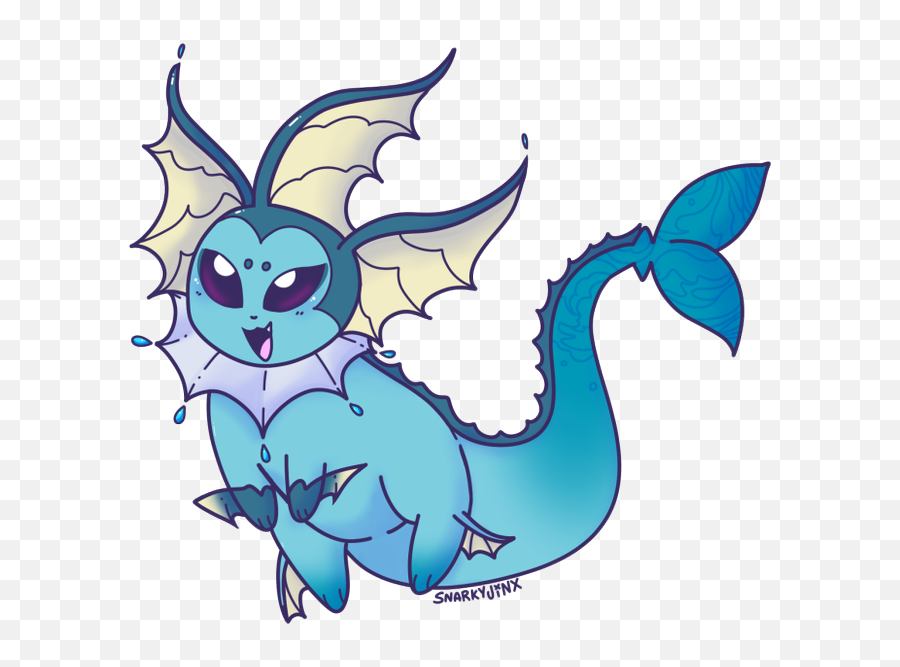 Vaporeontwitter - Dragon Png,Vaporeon Transparent