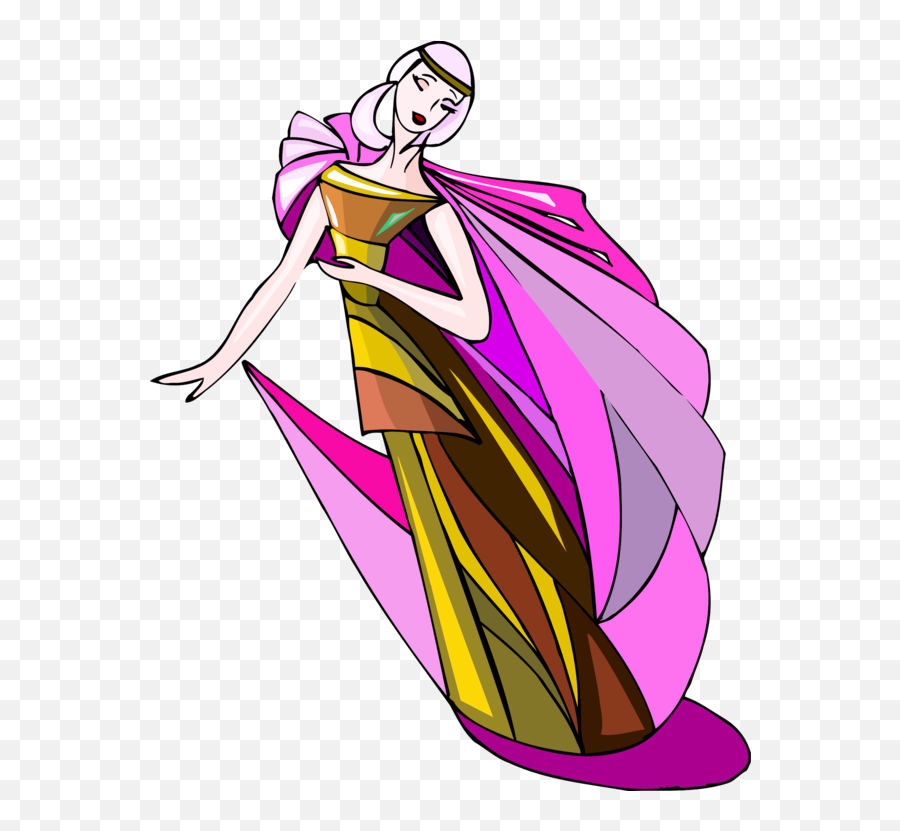Pink Woman Art Png Clipart - Dance,Just Dance Logos