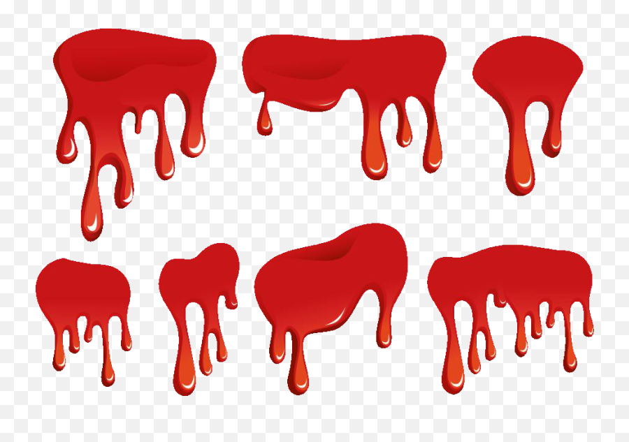 Clip Library Stock Art Transprent - Blood Drip Vector Png,Blood Drops Transparent