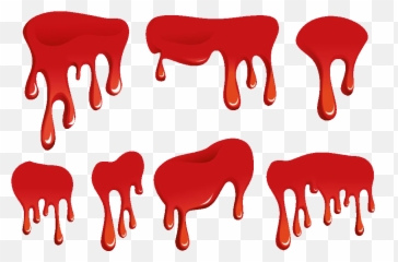 Clip Library Stock Art Transprent - Blood Drip Vector png