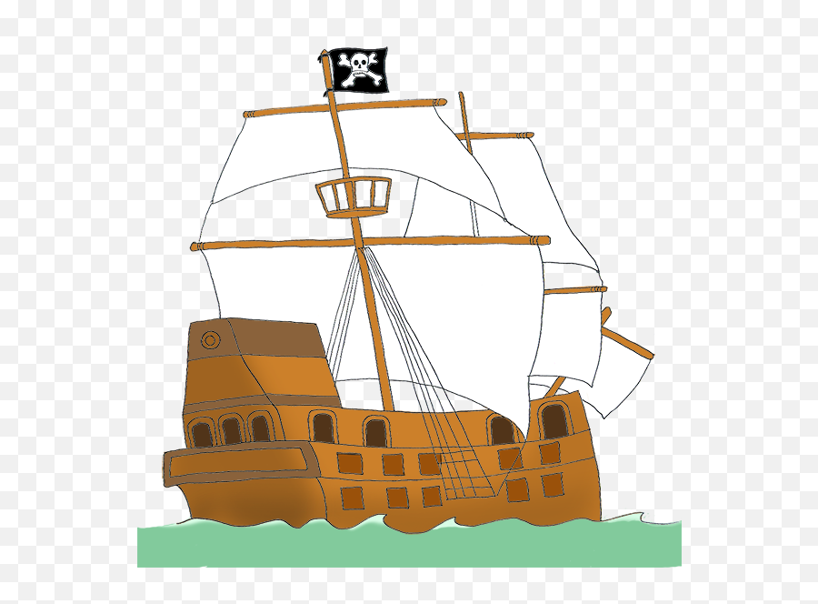 Pirate Clip Art - Marine Architecture Png,Pirate Ship Transparent Background