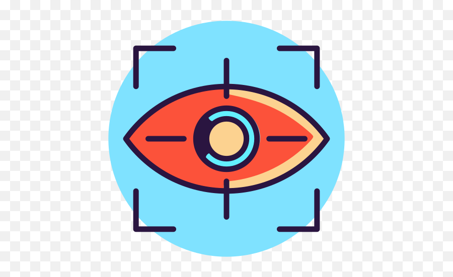 Eye Objective Virtual Reality Free Icon Of - Realidad Virtual Iconos Png,Objective Png