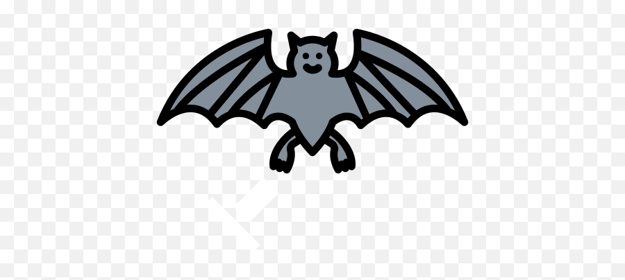 Bat Corona Coronavirus Dark Halloween Horror Scary - Automotive Decal Png,Horror Icon
