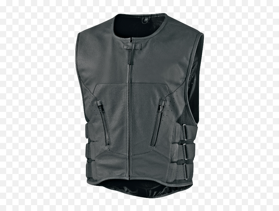 Icon Regulator D30 Stripped Mens - Icon Regulator Vest Png,Icon Leather Jacket