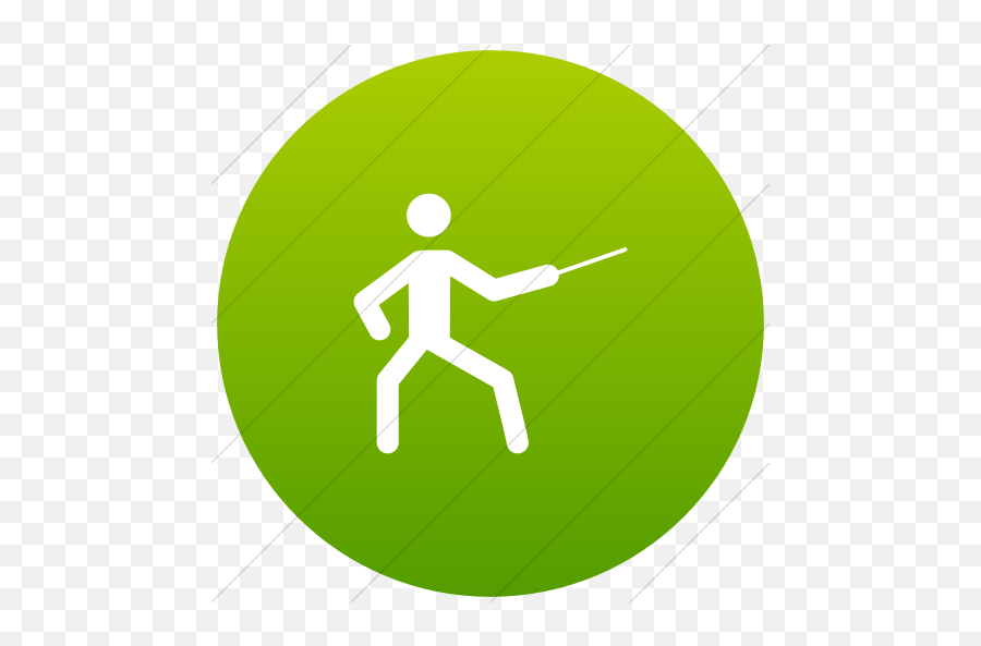Iconsetc Flat Circle White - Snapchat Circle Png,Fencing Icon
