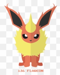 Flareon Fuego Kanto Pokemon Icon - Flareon Icon Png,Fuego Png