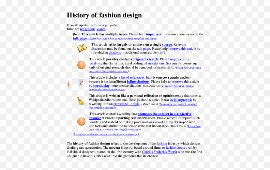 Doc History Of Fashion Design William Peter - Academiaedu Dot Png,Marlene Dietrich Fashion Icon