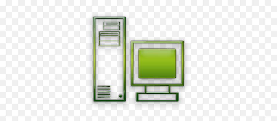 Desktop Computer Picture - Clipart Best Desktop Computer Icon Green Png,Windows Desktop Icon