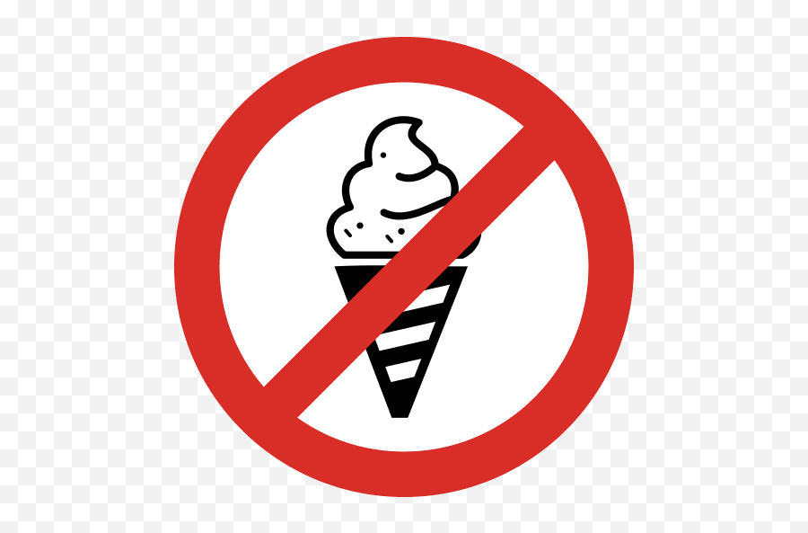 No Ice Cream Icon Png And Svg Vector - Warren Street Tube Station,Icecream Icon