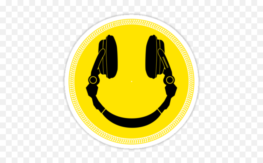 Dj Smile Platter Sticker - Giardini Della Biennale Png,Platter Icon